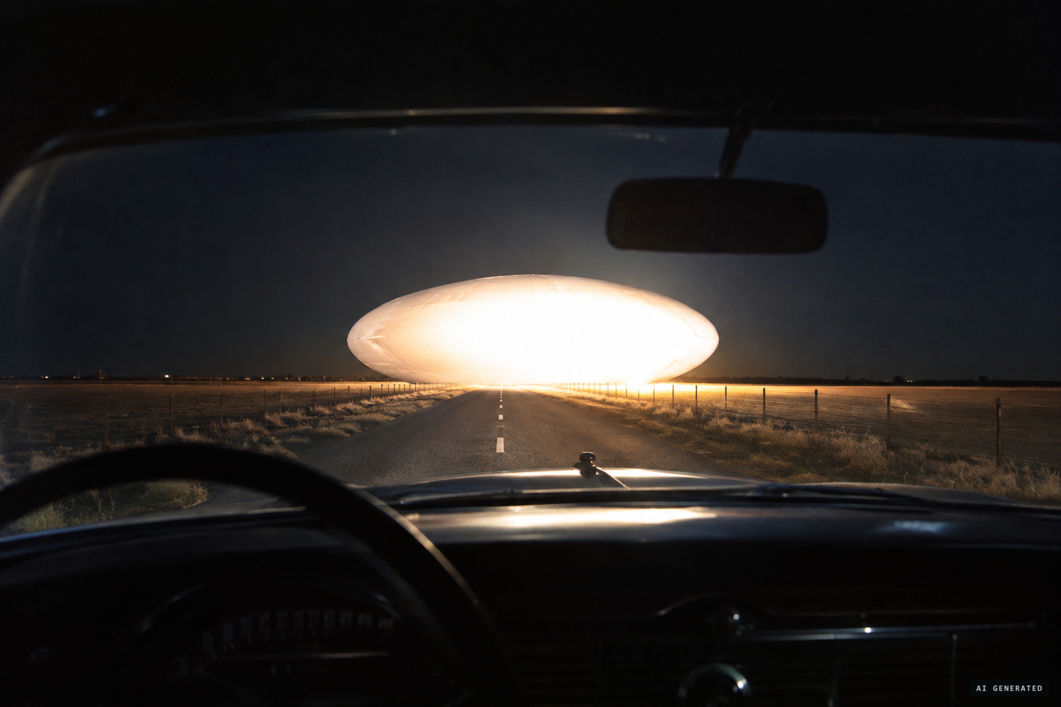 Jim Wheeler finds a glowing egg-shaped object sitting on the road east of town
