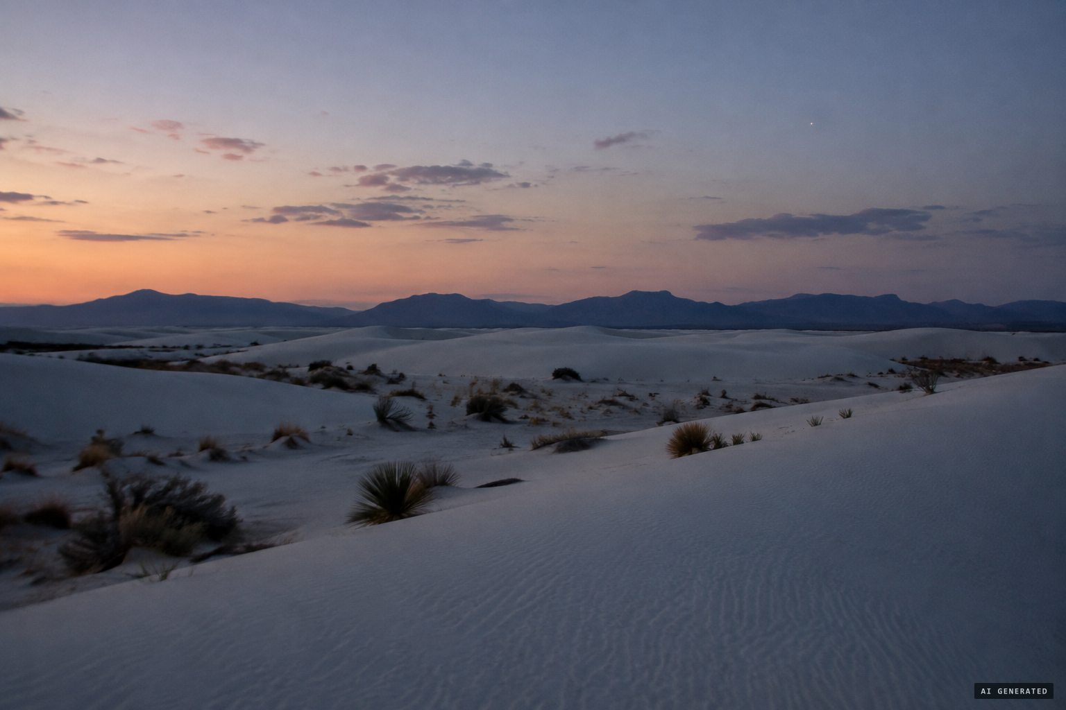 Levelland was part of a November 1957 wave that reached White Sands