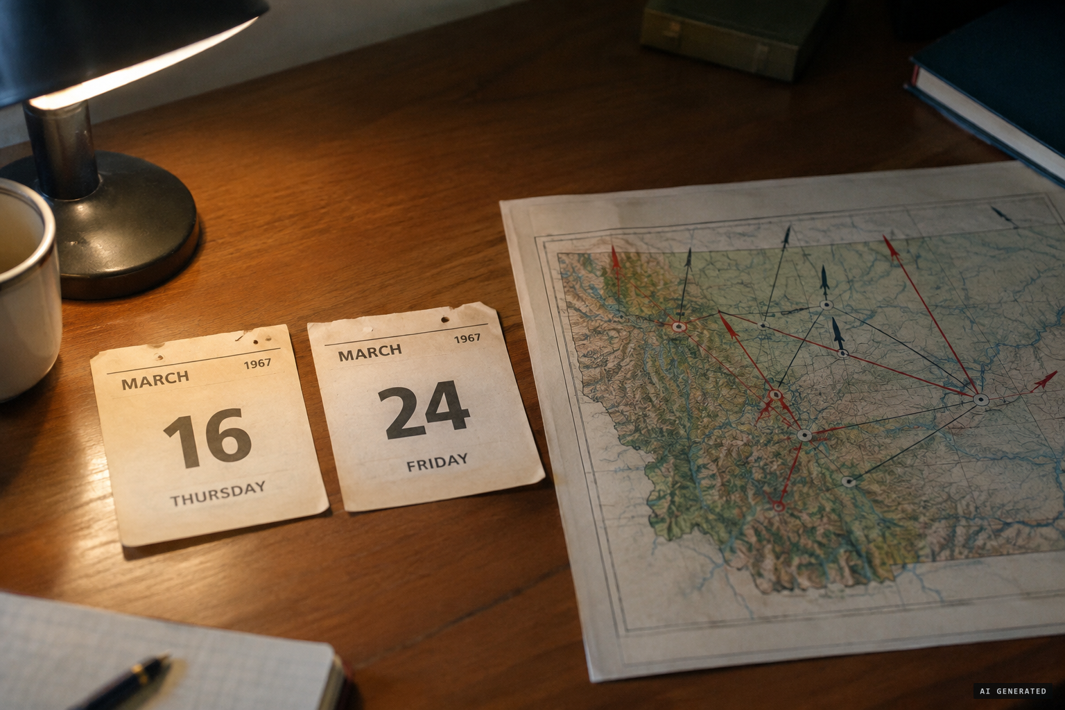 Skeptics argue two events eight days apart were blended in memory