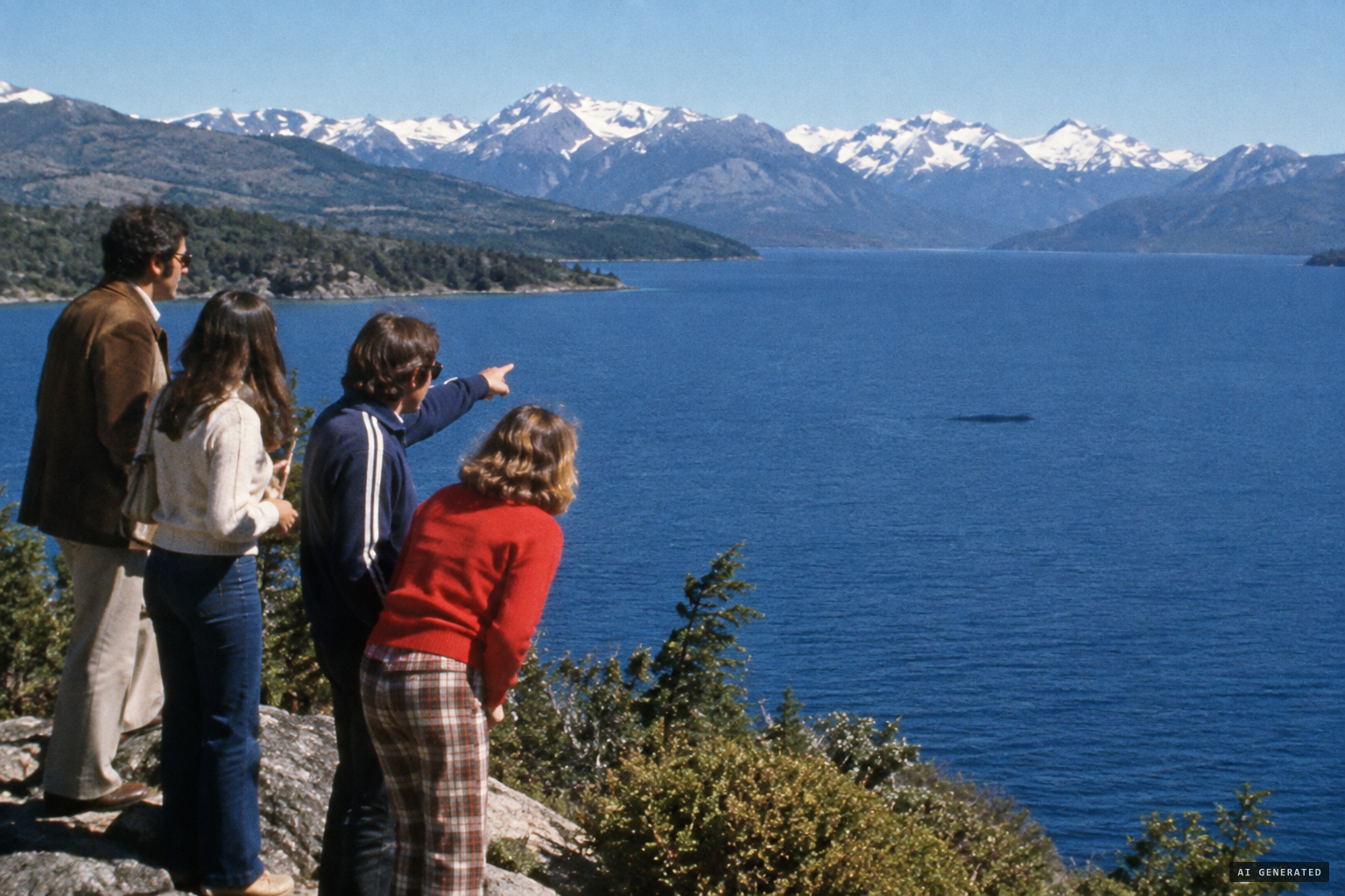 The legend moves to Nahuel Huapi Lake, where it becomes Nahuelito