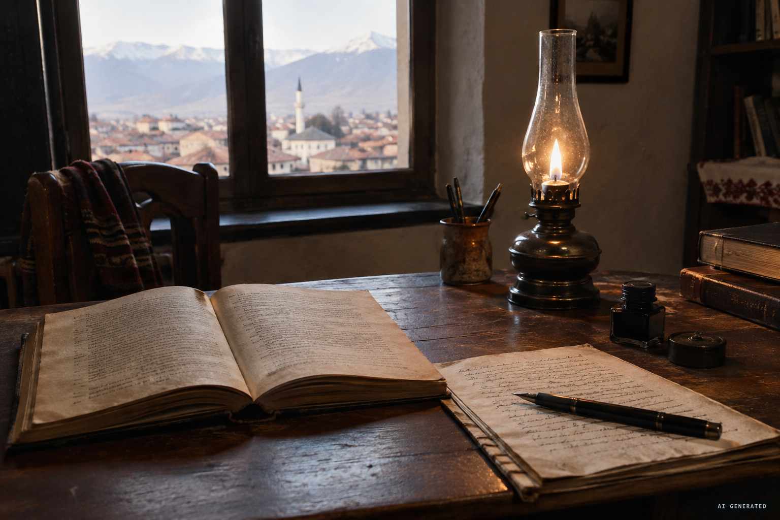 Grameno's 1925 memoir Kryengritja shqiptare and the supposed diary