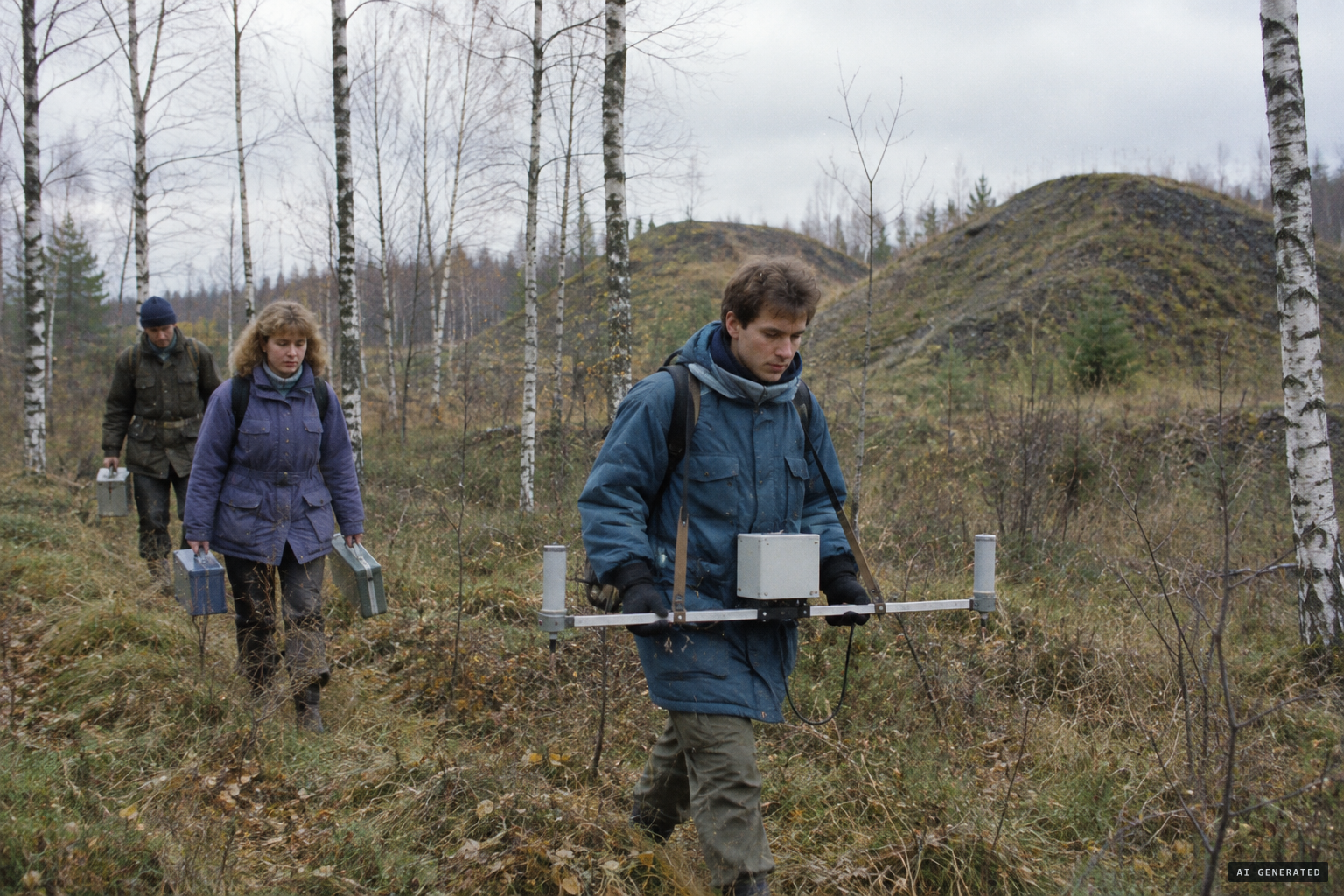 Perm State University finds no magnetic variations, and the "pyramids" turn out to be old slag heaps