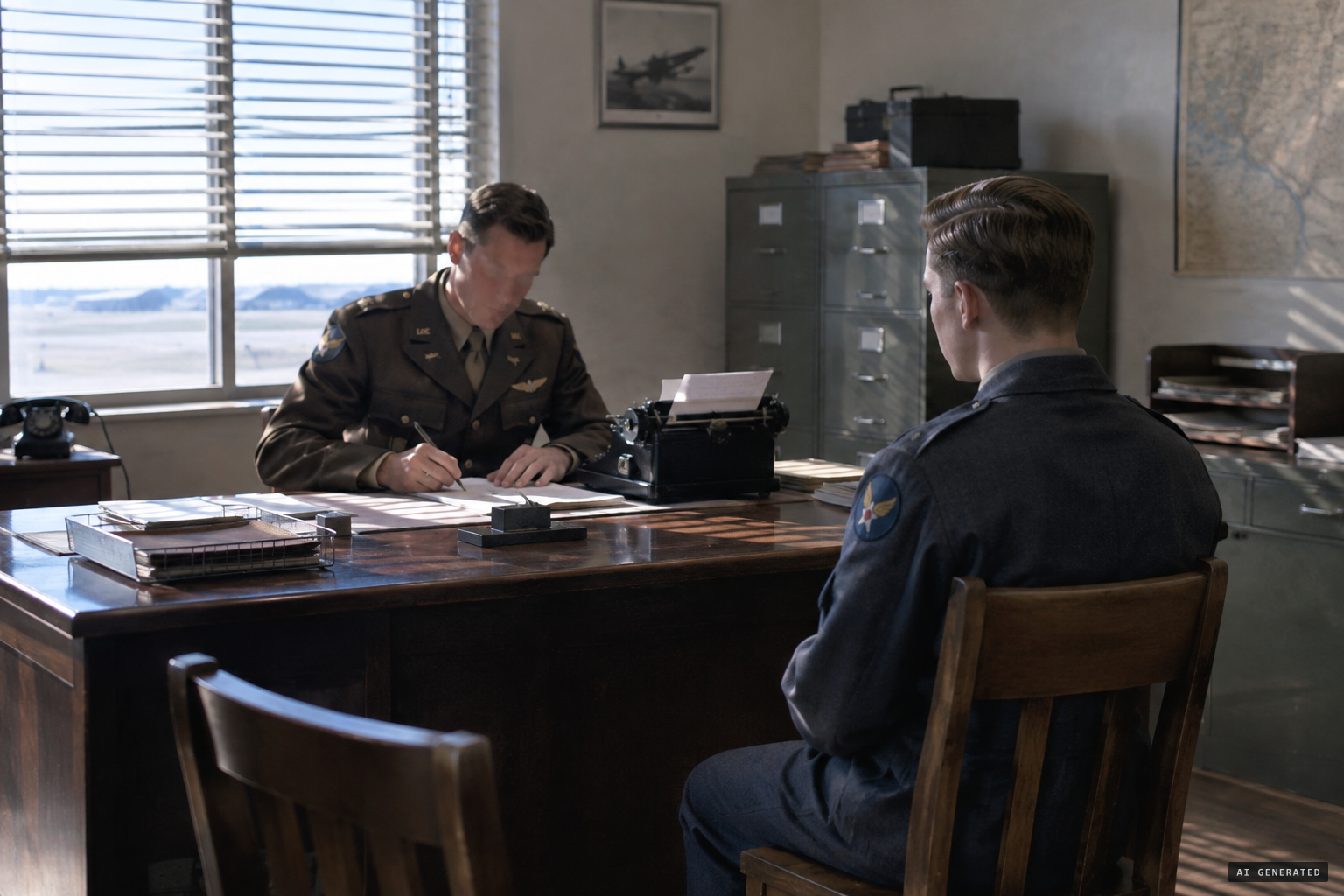 Fourth Air Force intelligence takes sworn statements from the Muroc witnesses