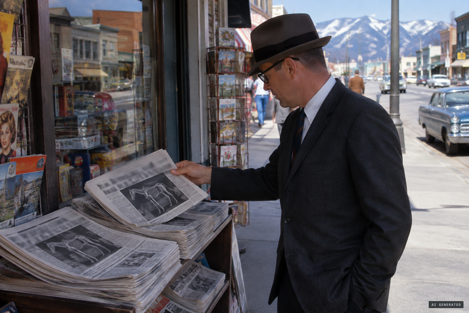 The story spreads to newspapers nationwide in October 1967