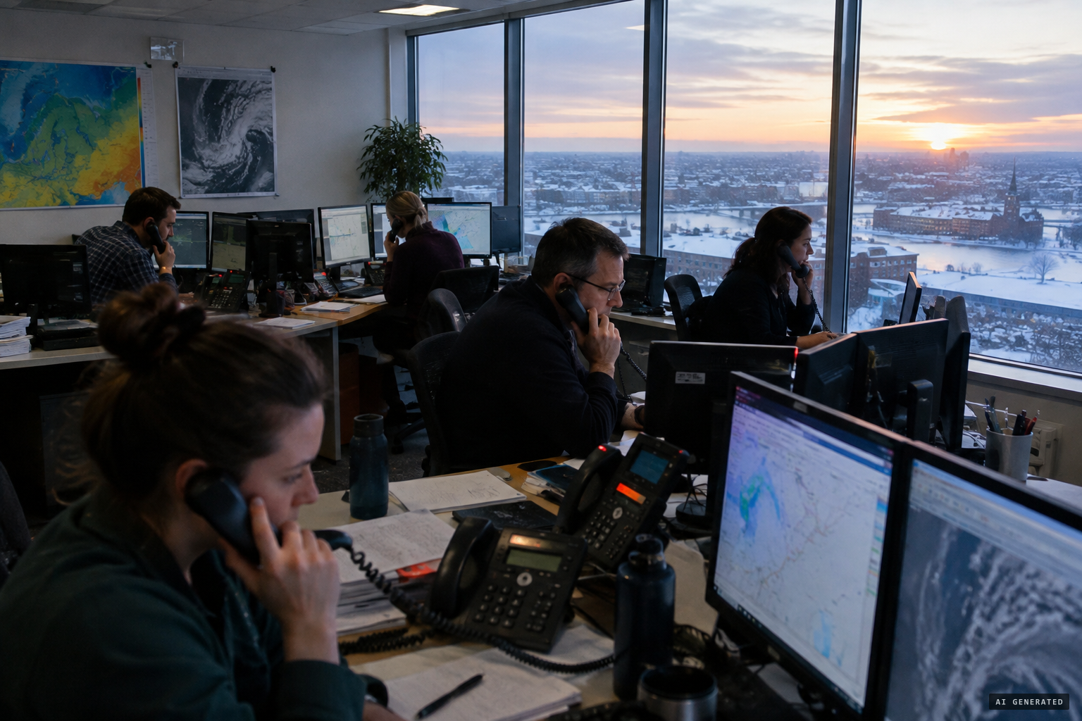 Hundreds of calls flood the Norwegian Meteorological Institute: a 'phone storm'