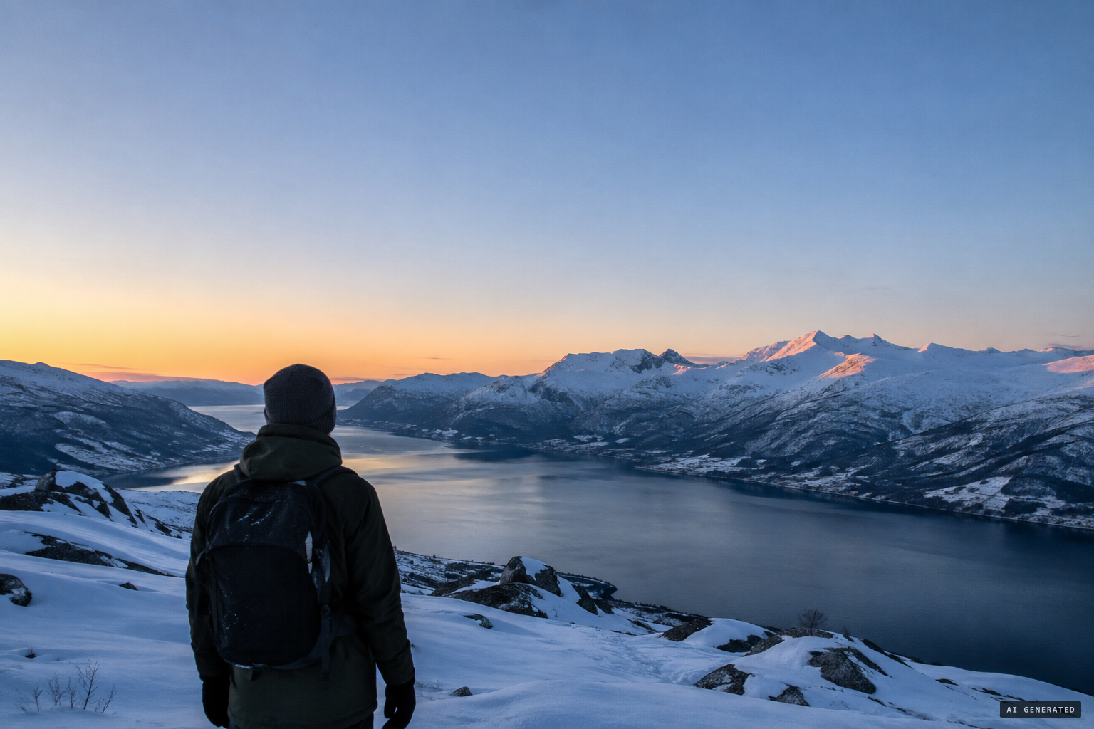 Nothing like it had been seen before: the sky over Norway, now empty