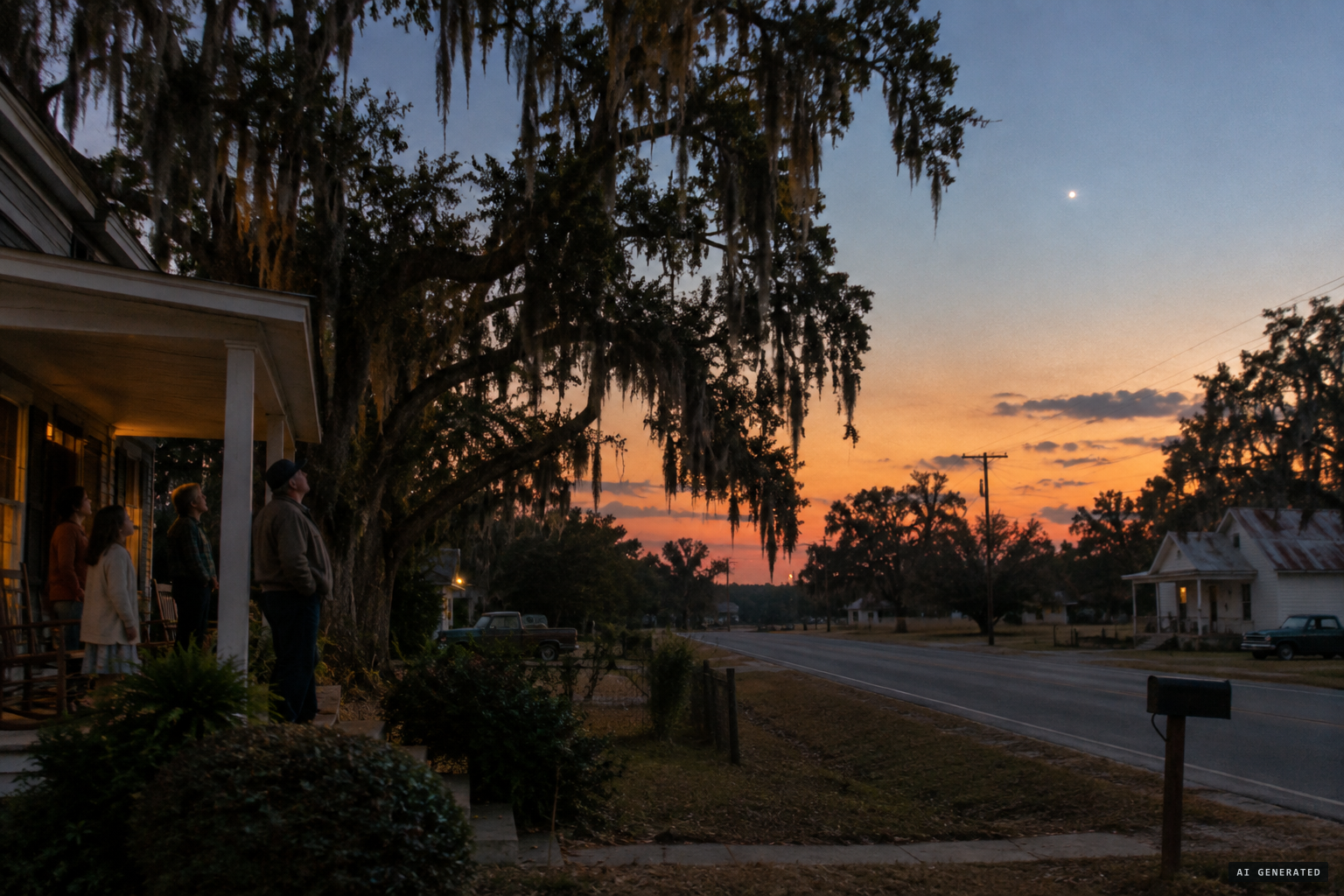Autumn 1973: a wave of UFO reports sweeps the American South