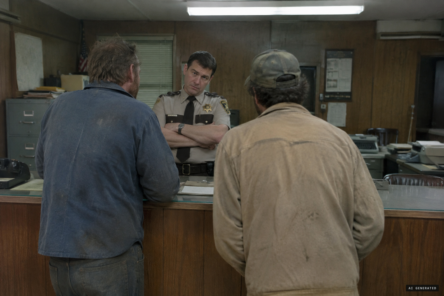 Around 11 pm, the men report the encounter at the Jackson County sheriff's office