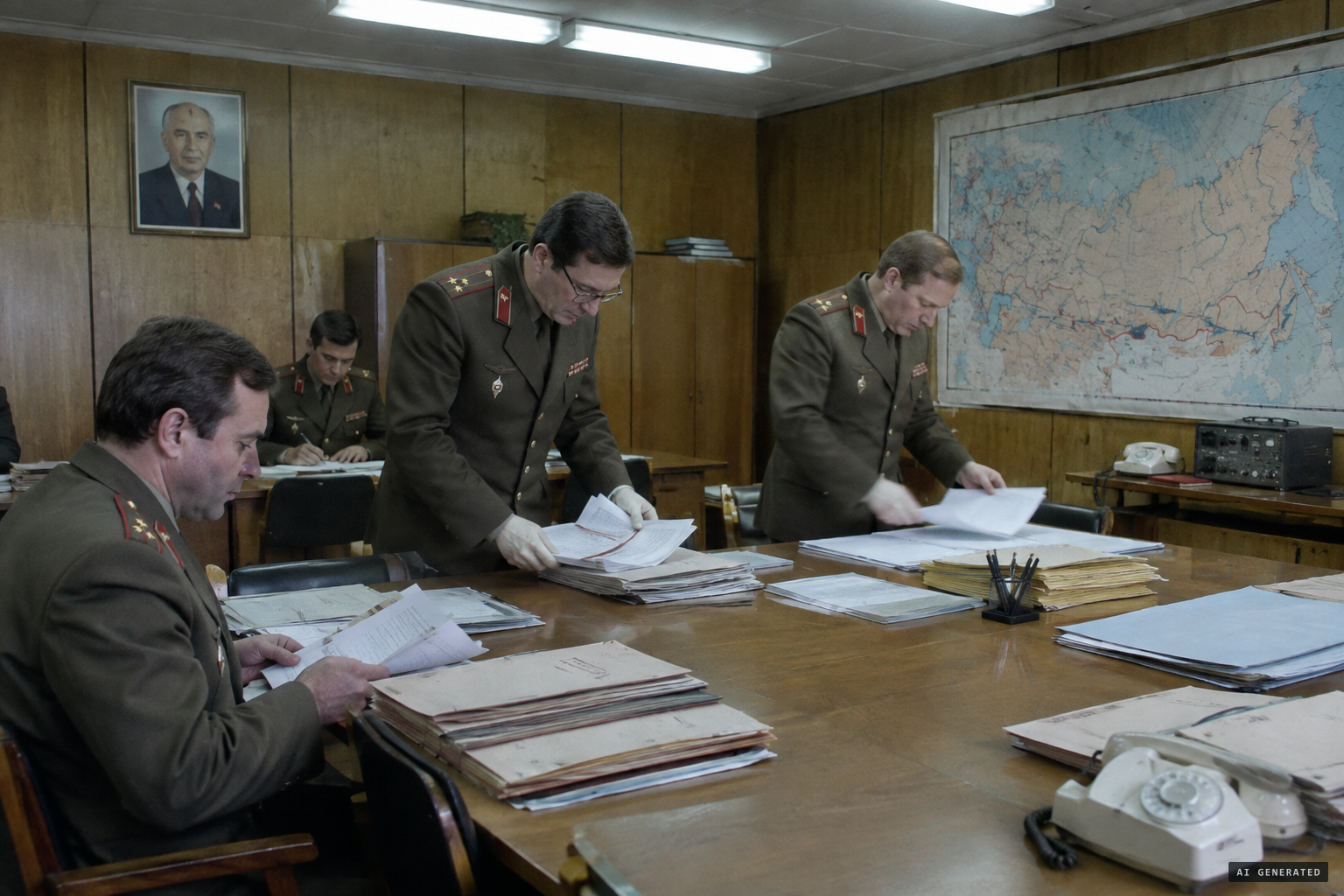 Commanders gather more than 100 visual observations for Col.-Gen. Maltsev