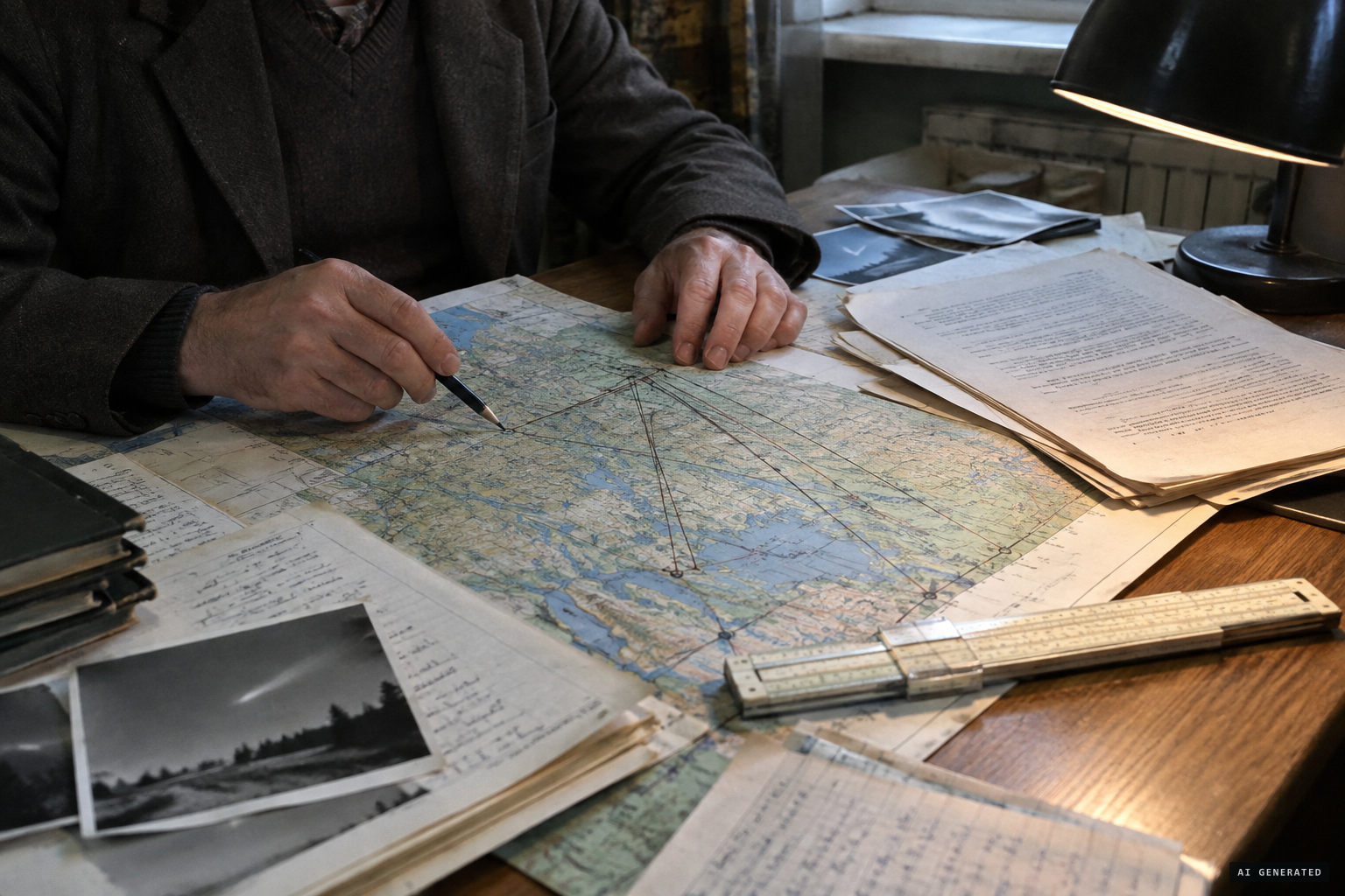 Scientists calculate the object's altitude and compile the preliminary report