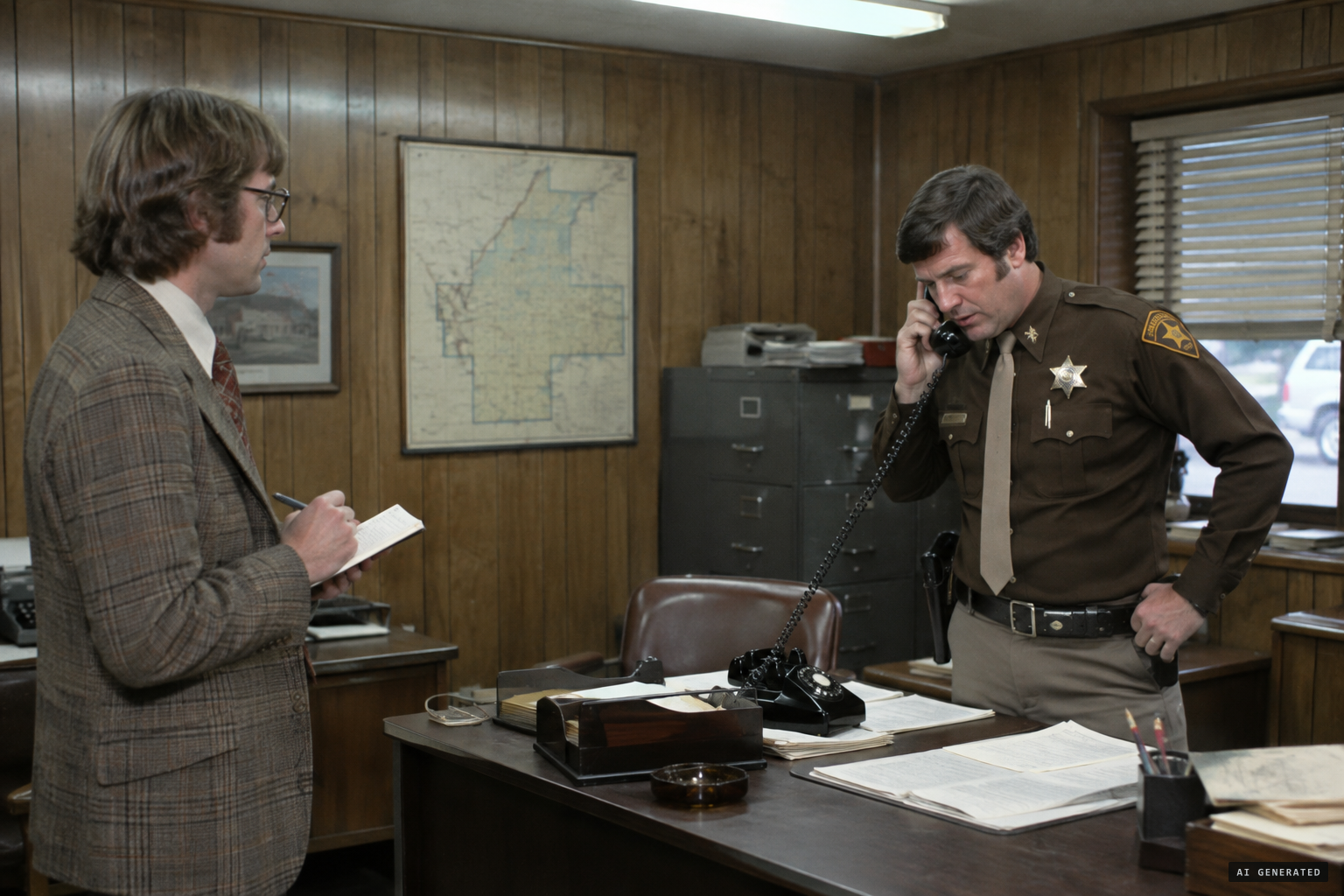 Local police, sheriffs and newspapers take the calls