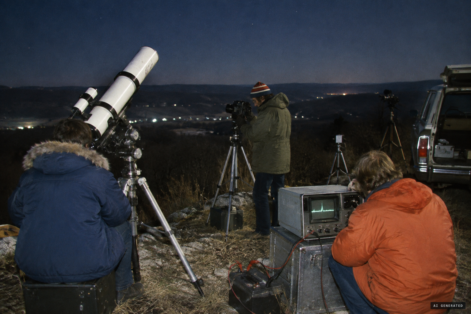 Project Identification takes telescopes, cameras and spectrum analysers into the field
