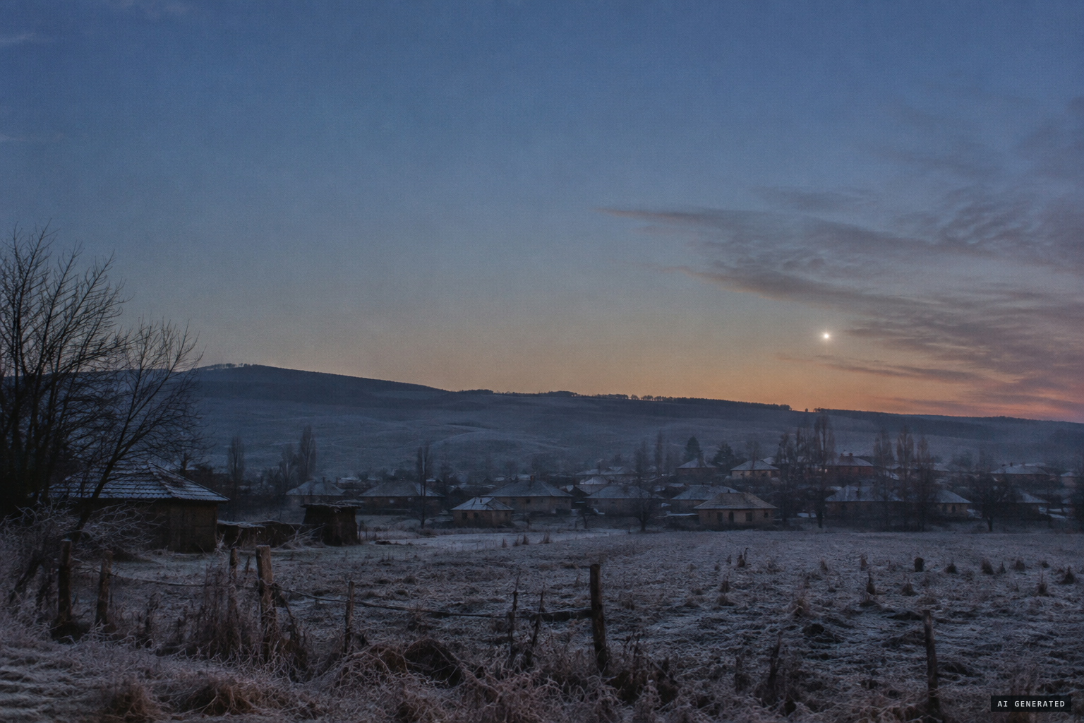 Venus, at greatest brilliancy, was the brightest object in the dawn sky