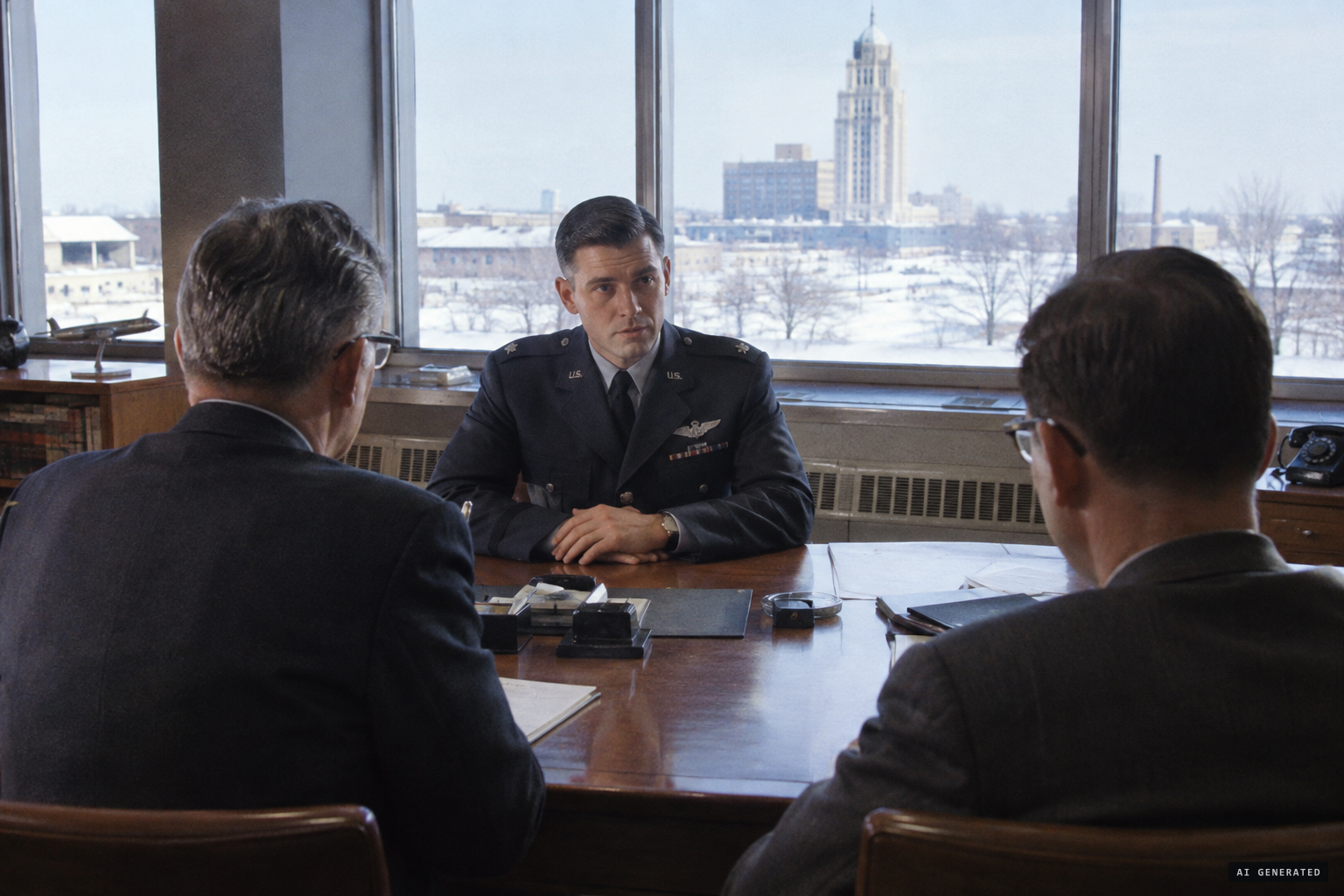 Ruppelt meets Battelle in Columbus, the start of Project BEAR