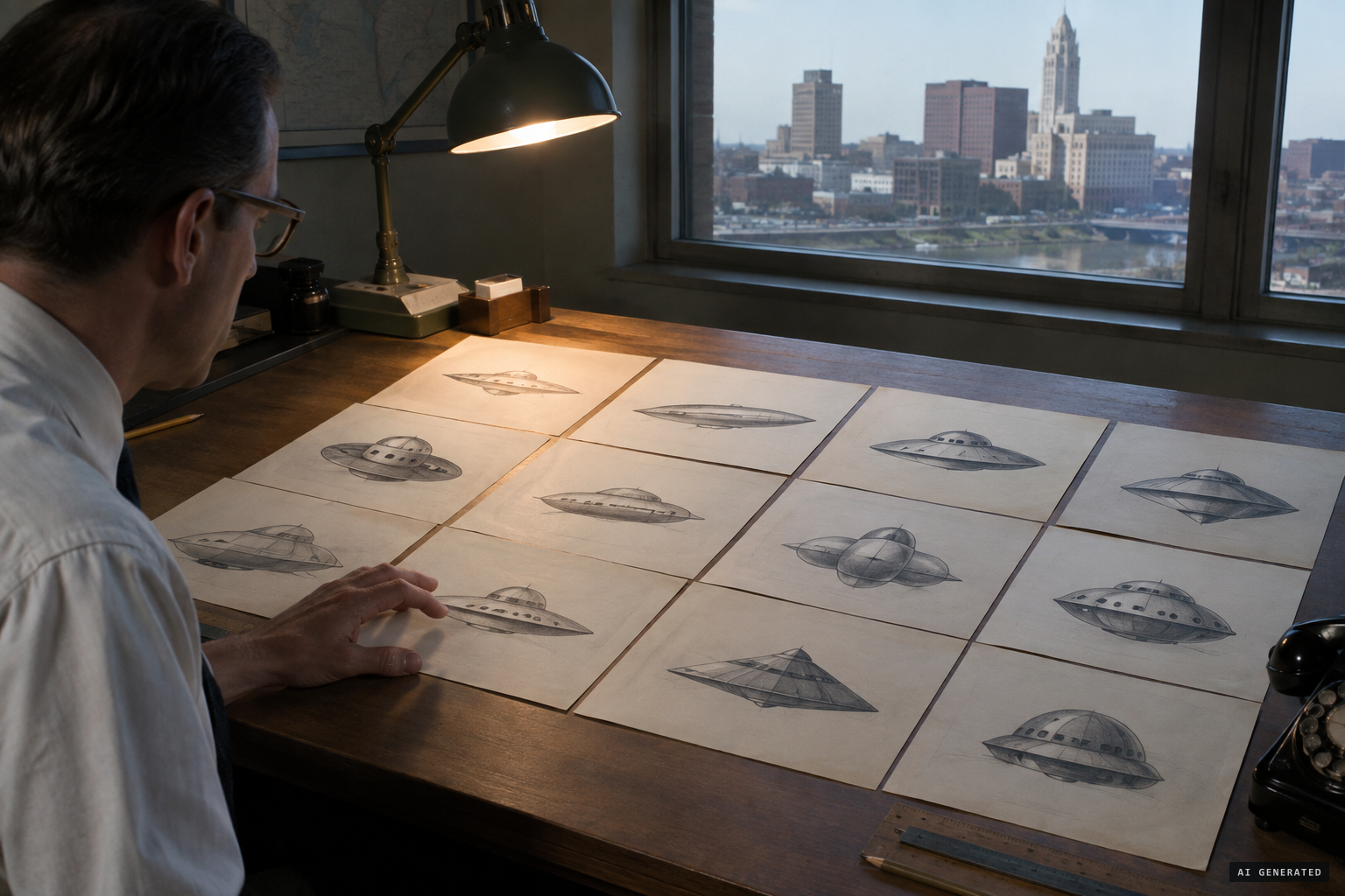 Twelve best unknowns compared, and no model flying saucer emerges