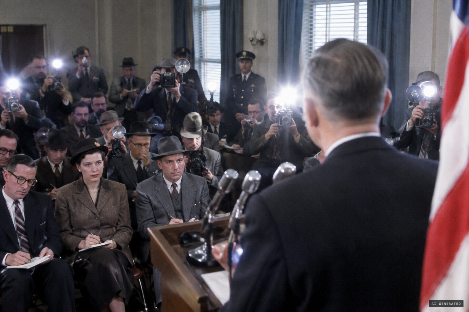 Air Force Secretary Quarles announces the study, 25 October 1955