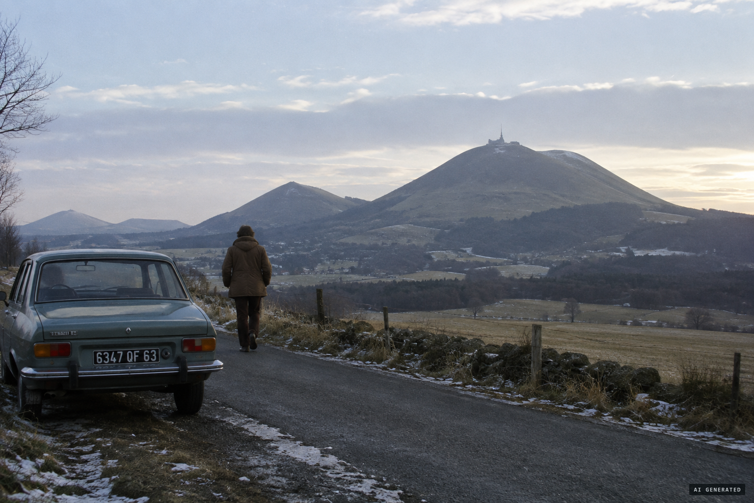 The volcanoes near Clermont-Ferrand, where Vorilhon went that morning