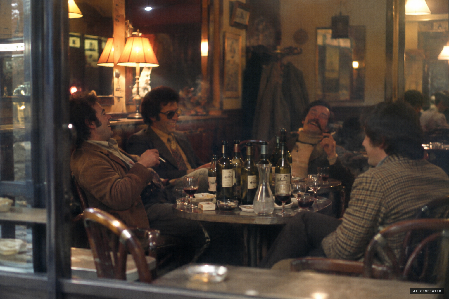 The claim that the story began as a hoax after a boozy dinner