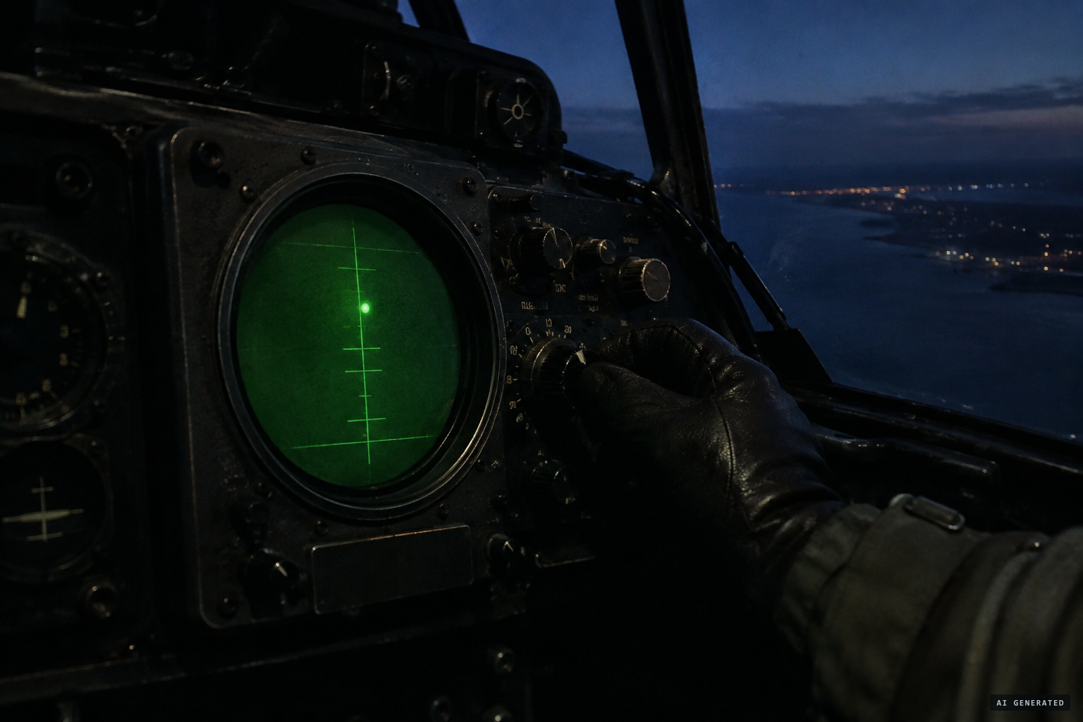 A 3,000 MHz signal shows up on the receiver and moves up the scope