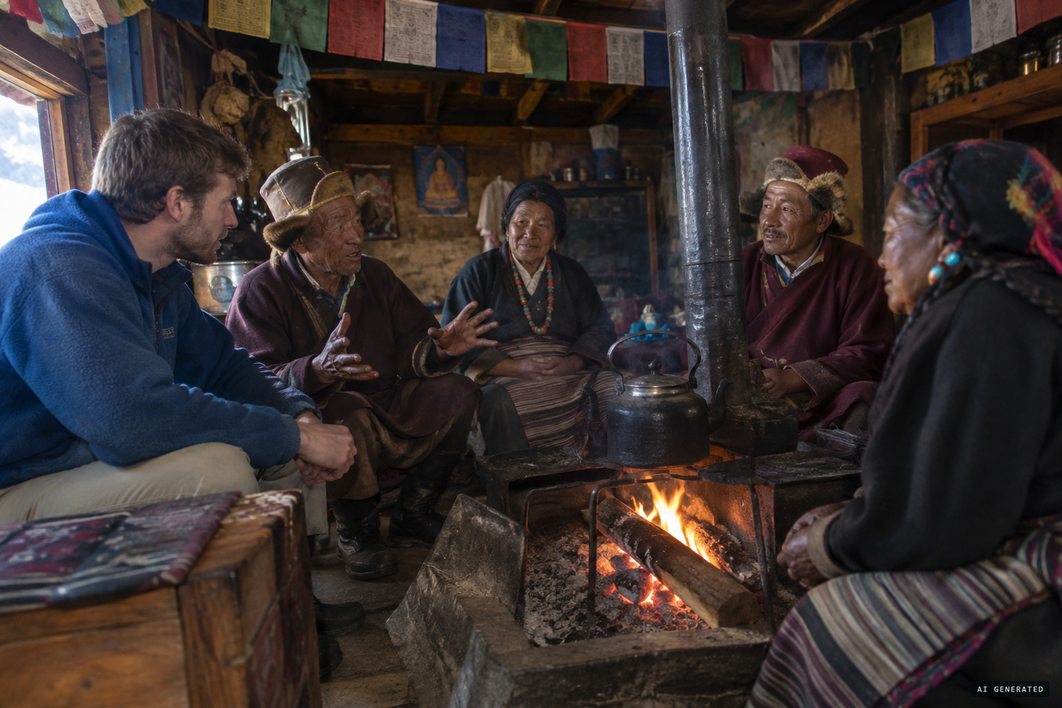 Interviewing Sherpas and Tibetans about the chemo, or dremo