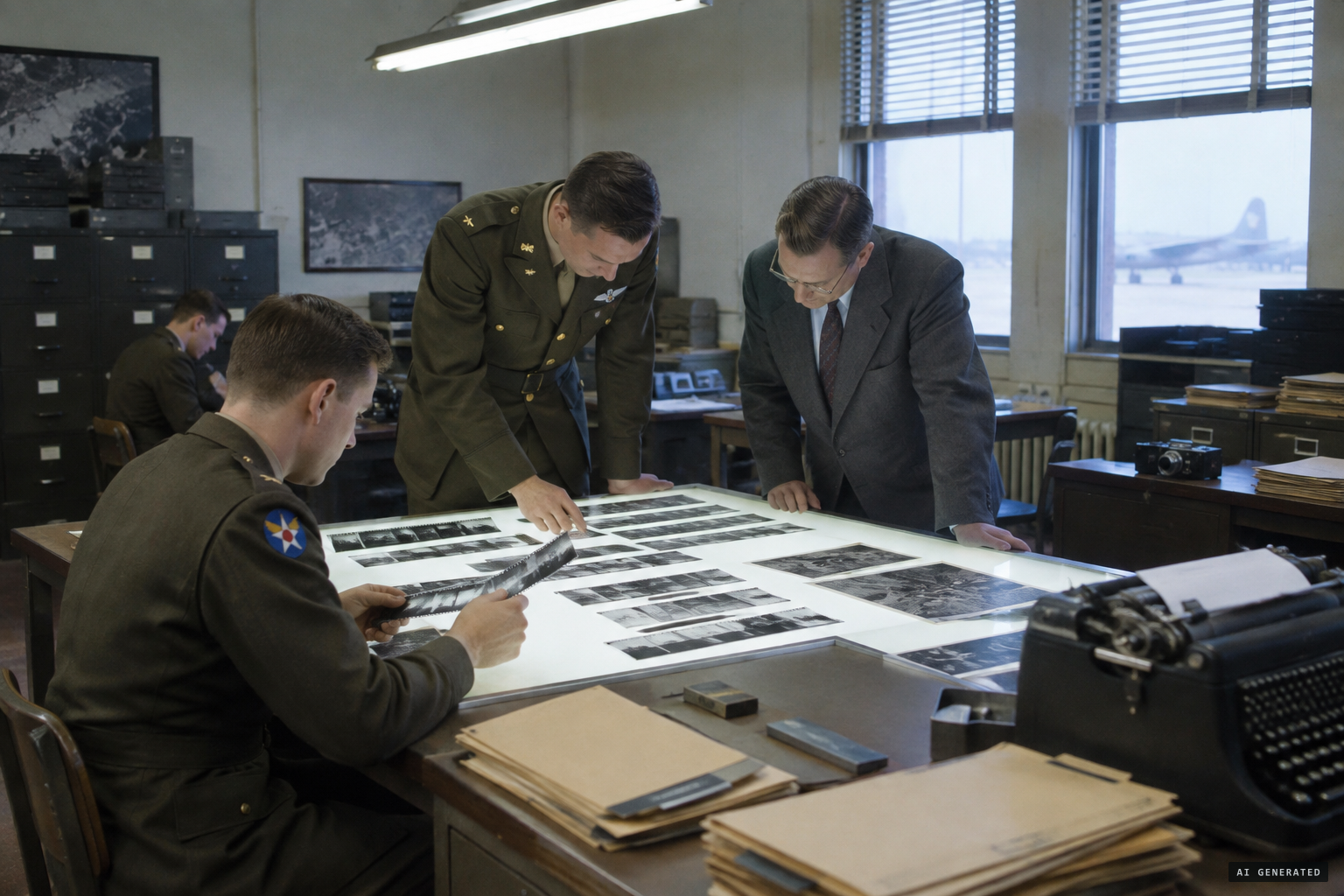 The negatives are analysed at Wright Field as Project Sign Incident 40