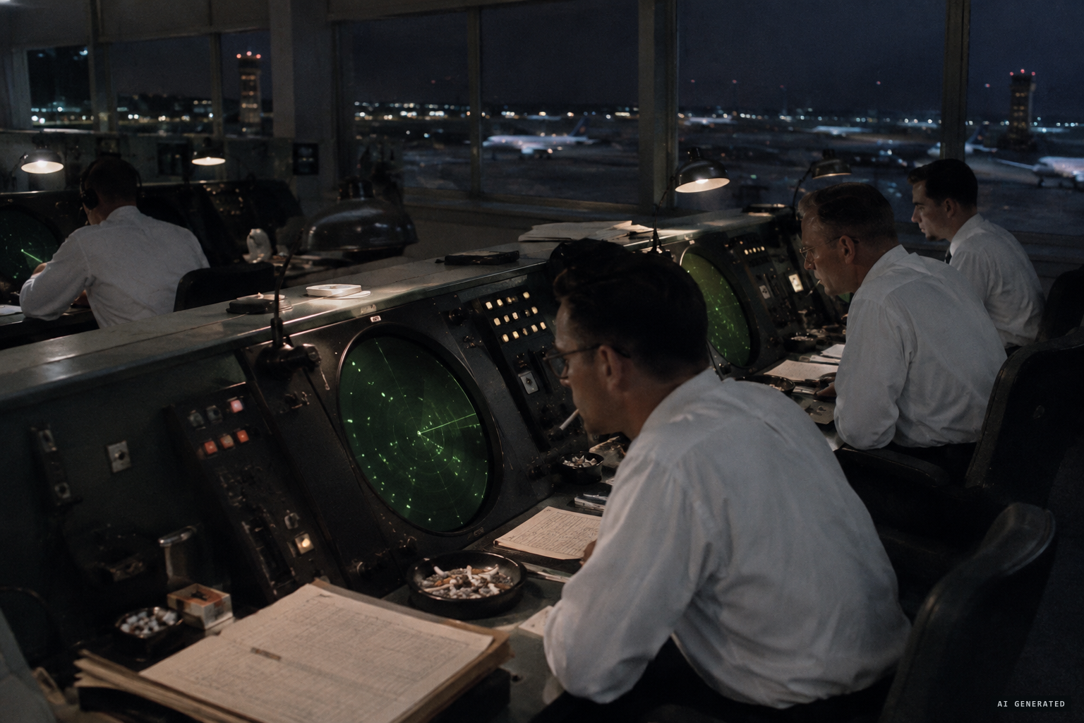 Radar at Washington National tracks unknown targets