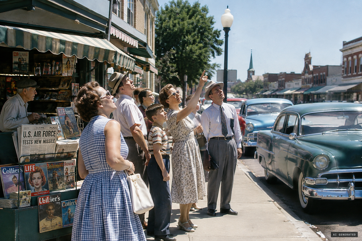 Summer 1952: America in the middle of a flying saucer wave