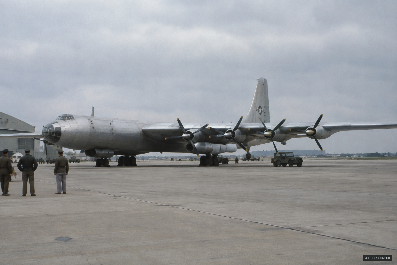 The B-36 bomber: an explanation Ruppelt rejected outright