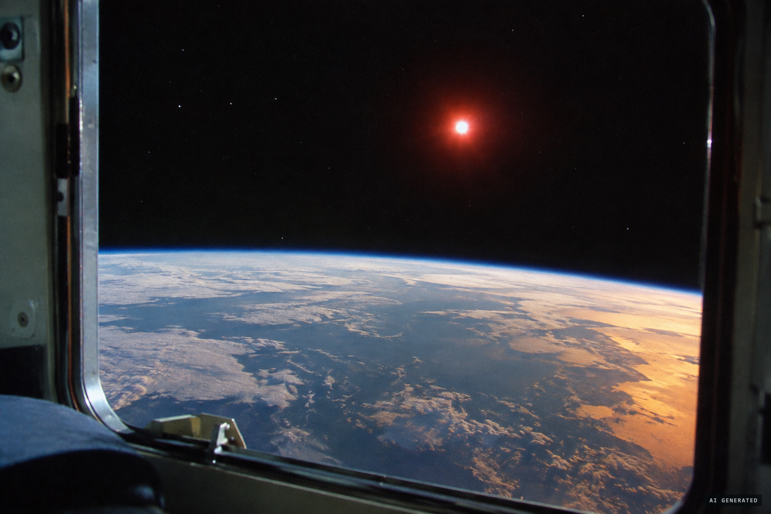 The light pulses, brightest to dimmest in about ten seconds