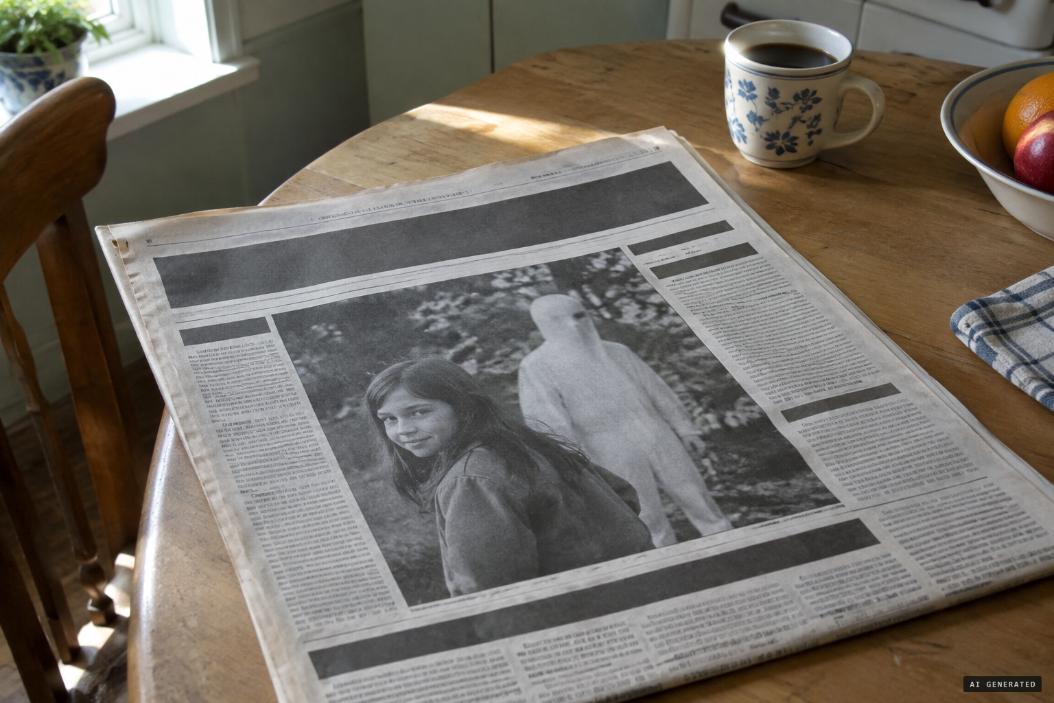 The Cumberland News prints the picture on 12 June 1964, and the national papers follow