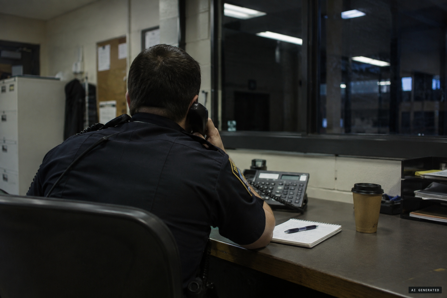 A Millstadt officer calls the NIDS hotline