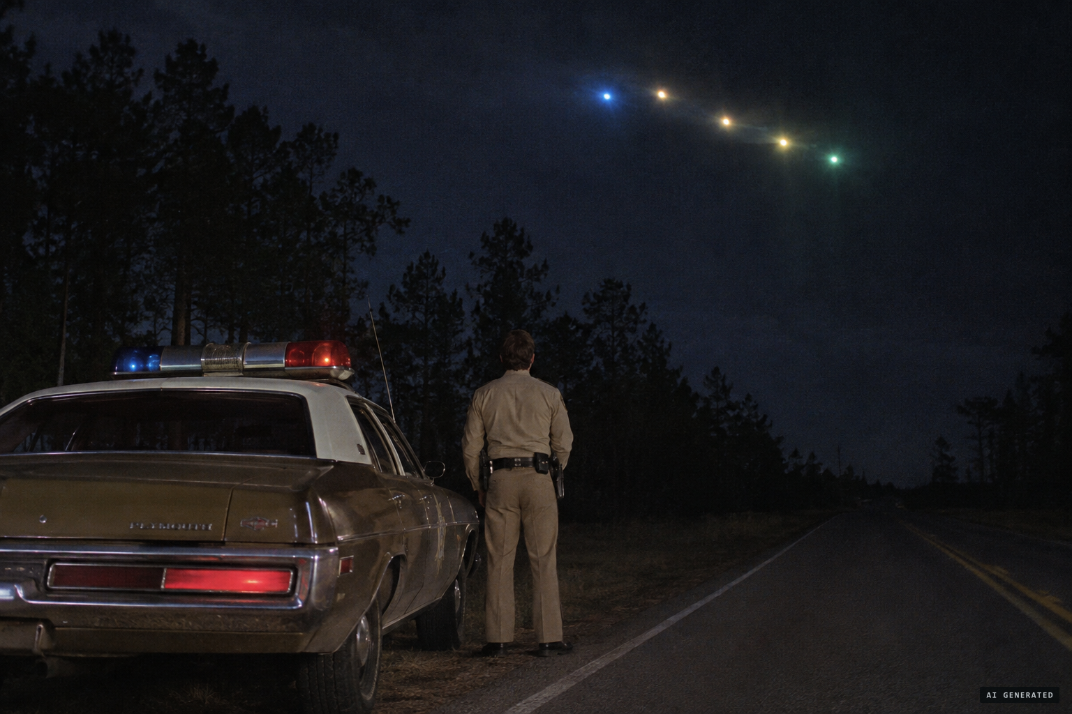 Unidentified flashing lights over south Georgia, August 30, 1973