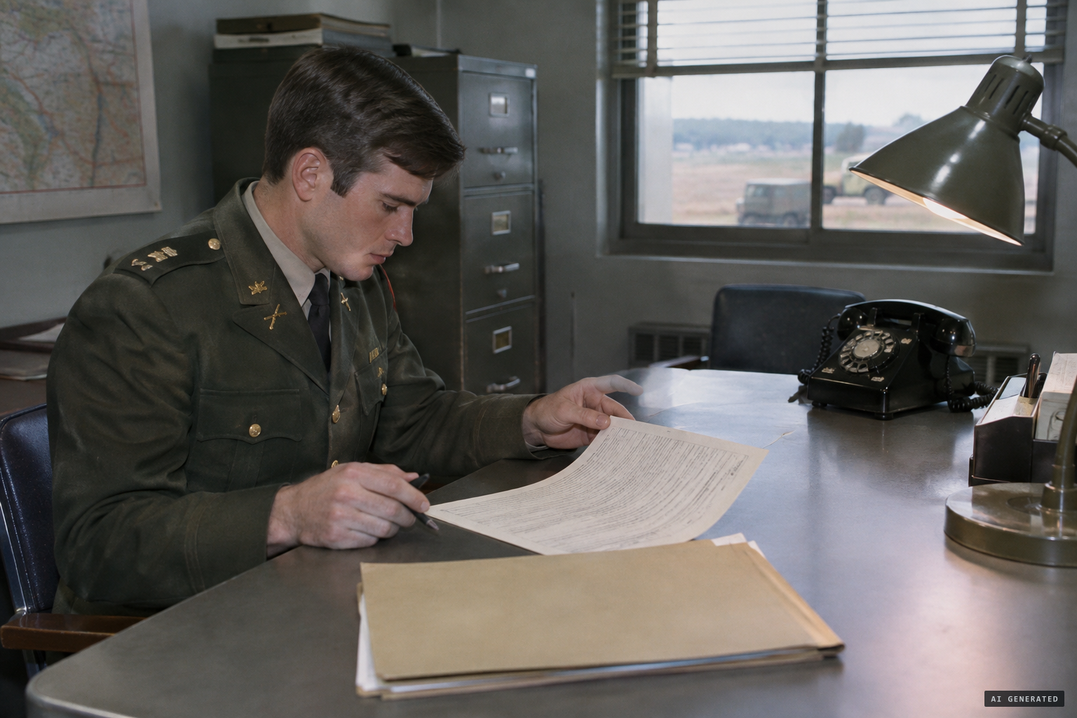 The Army's Disposition Form on the Coyne encounter