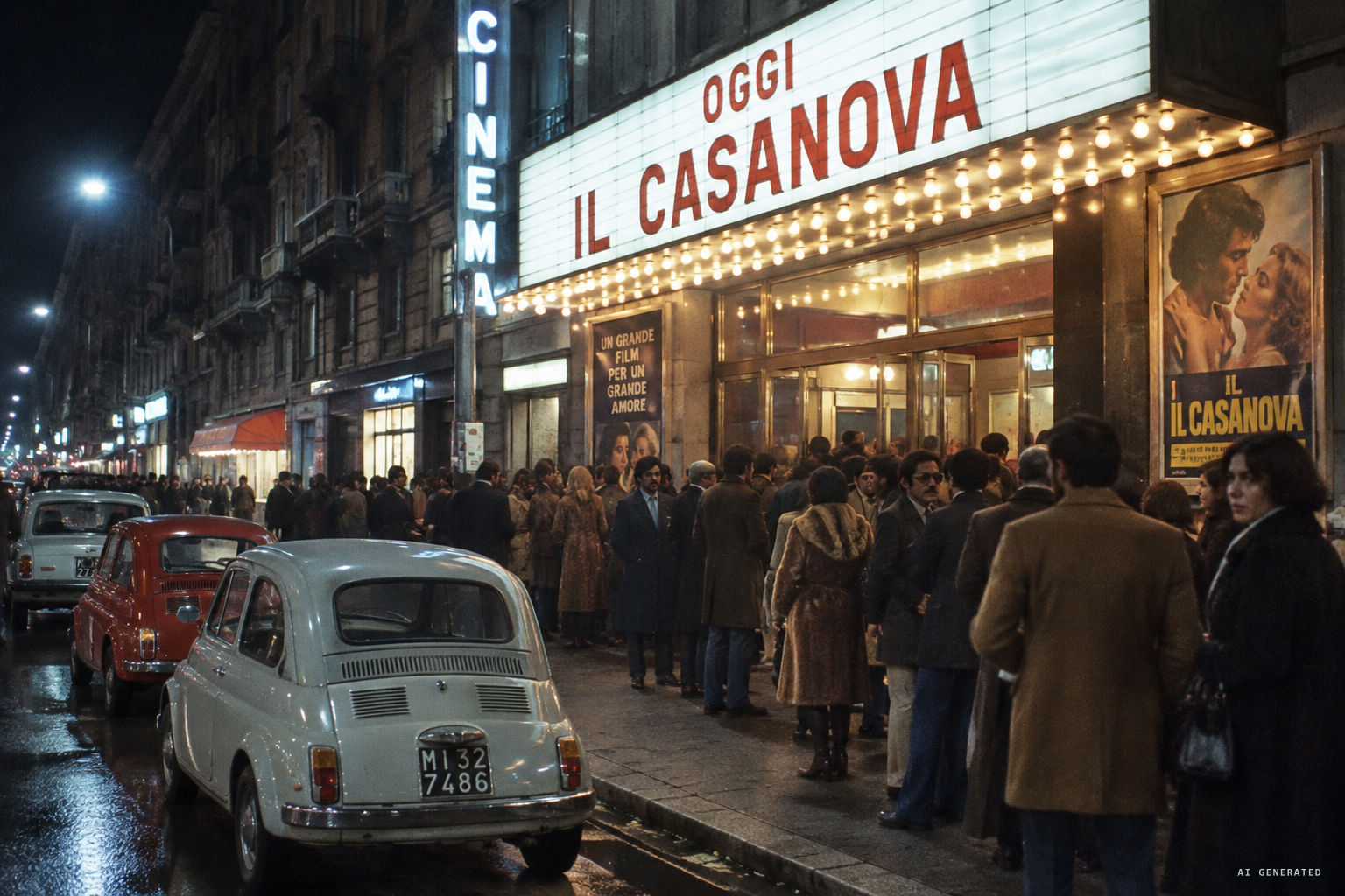 Crowds line up for Close Encounters of the Third Kind in Italy
