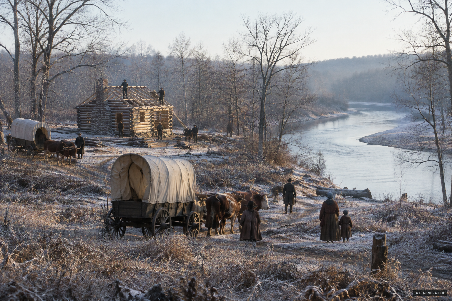 The Bell family settles on the Red River, having come from North Carolina in 1804–05