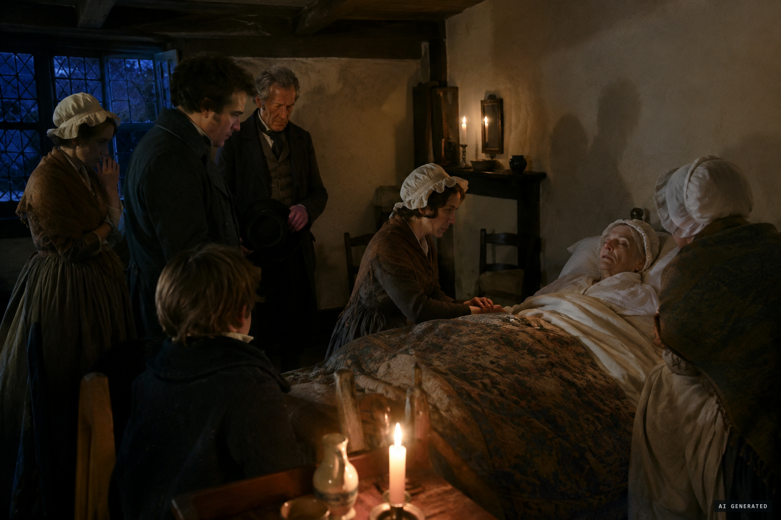 Rumour claimed women had died of fright