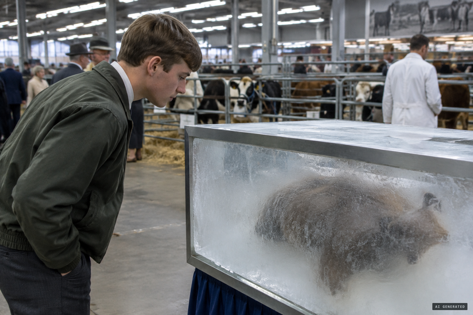Zoology student Terry Cullen sees the Iceman in Chicago