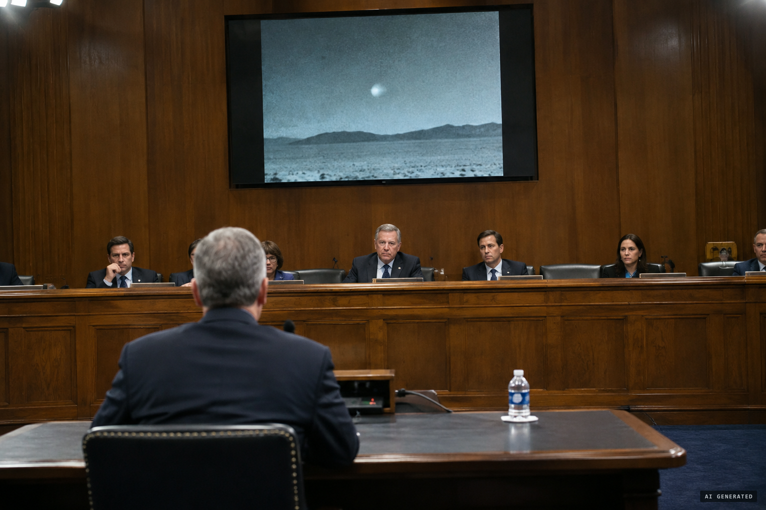 Kirkpatrick's 2023 Senate remarks on a different Middle East orb, often mixed up with Mosul