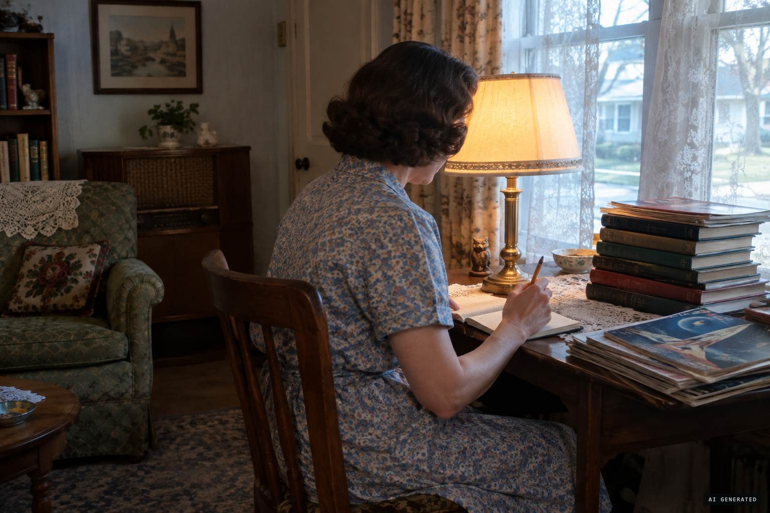Dorothy Martin's hand begins to write on its own