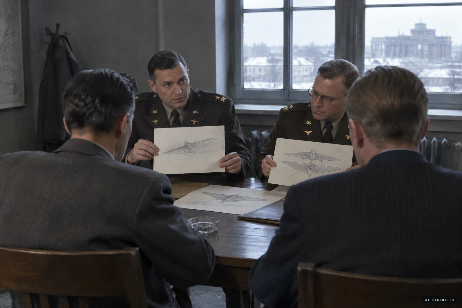December 1947: Army Intelligence questions the Horten brothers in Berlin