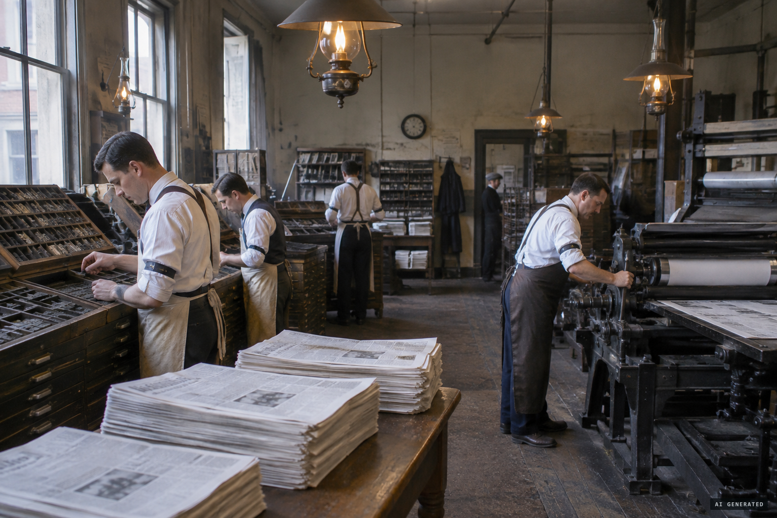 The story spreads through the Des Moines and New York papers