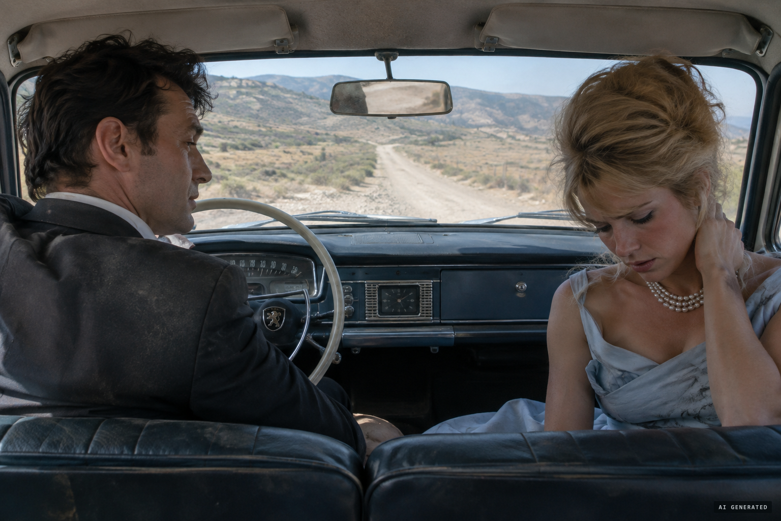 They wake in daylight, still in the car, on an unknown road