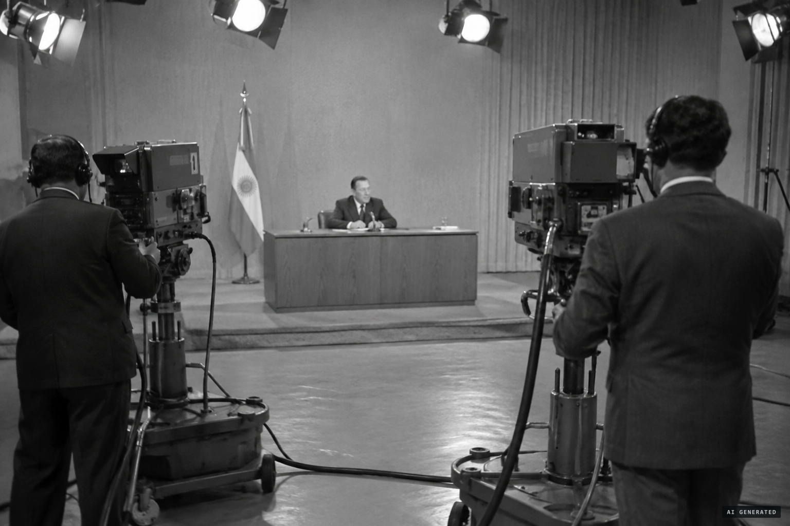 Foreign Minister Costa Méndez dismisses the story on Canal 13