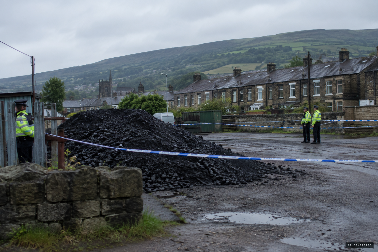 Five months earlier, Godfrey attended the scene where miner Zigmund Adamski's body was found on a coal pile