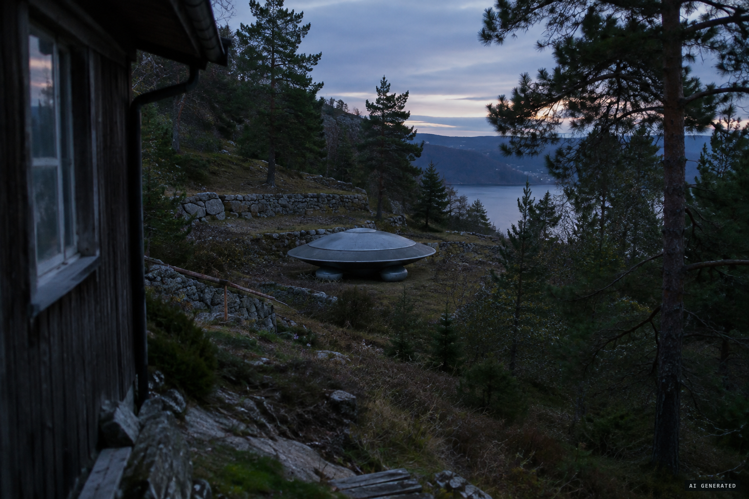 From the cabin, Nicolaï clearly saw the lead-coloured device resting on the ground