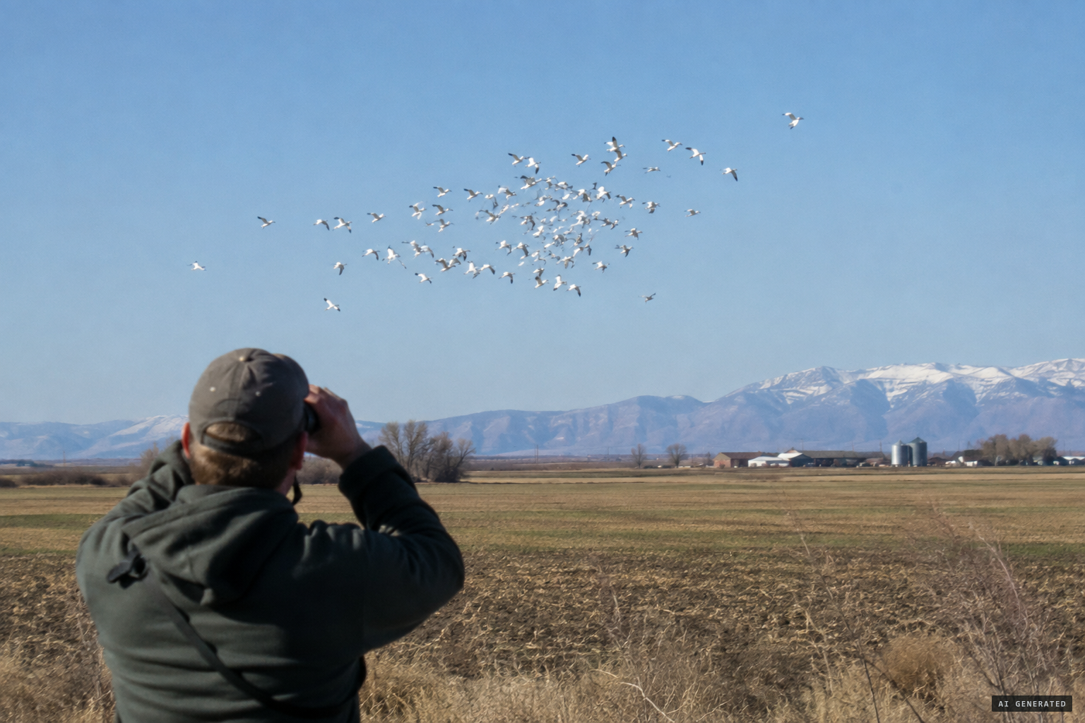 1968: the Condon Committee watches bird flocks near Tremonton