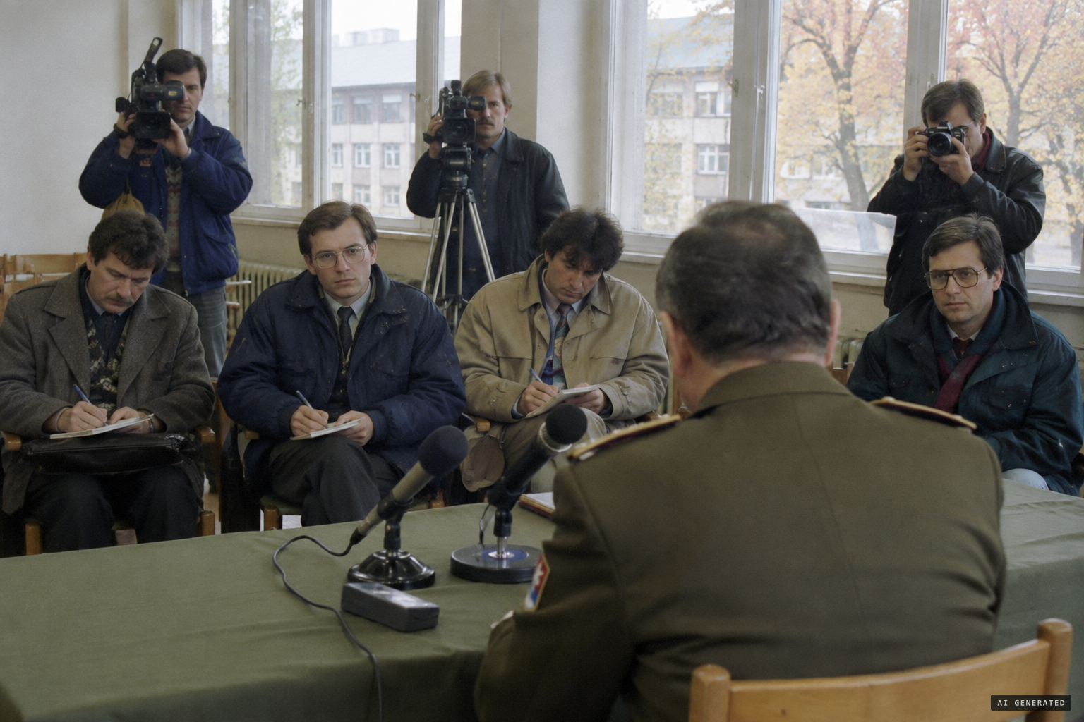 Autumn 1992: the army goes public, saying the event lacks a logical explanation