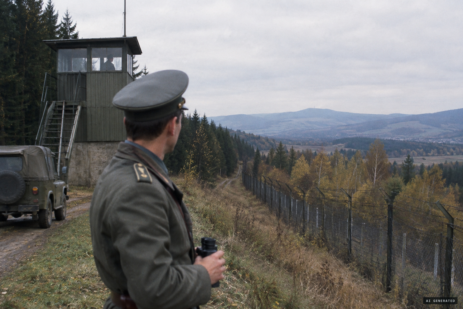 The military area at Tři Sekery raises suspicion of spy reconnaissance