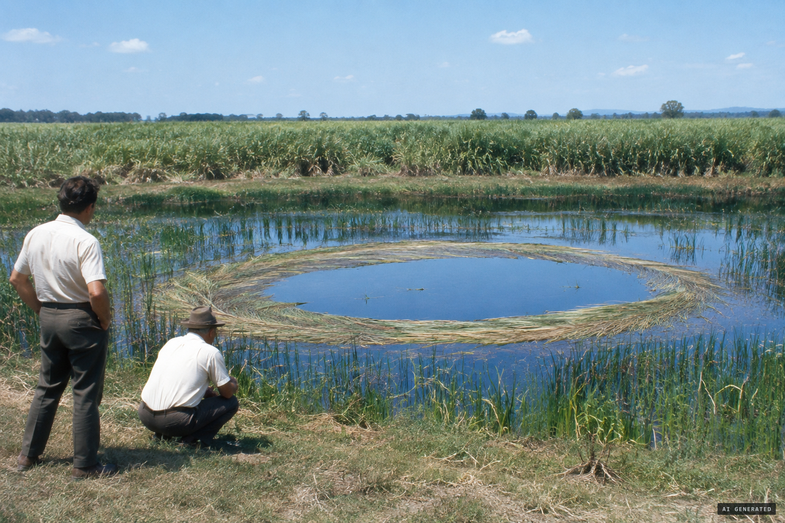 In 1969 a new, perfectly circular nest appears.