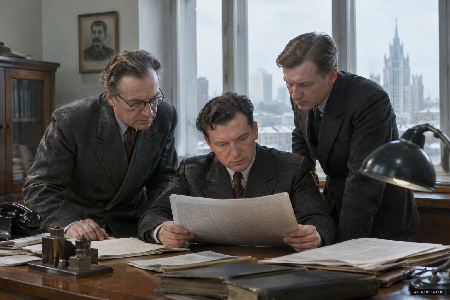 Soviet scientists denounce the planetarium's 'false hypotheses'